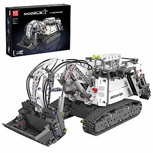 Конструктор Mould King Technik RH400 Mining Crawler Excavator 13130s з 9 двигунами, сумісний з іншими брендами (4265 деталей) - Фото 1