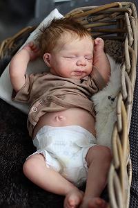 Кукла Anano Realistic Baby Doll Bebe Reborn Dolls 20 дюймов Мальчик Реалистичный Водонепроницаемый Силиконовый Мальчик synthetic.ua - Фото 1