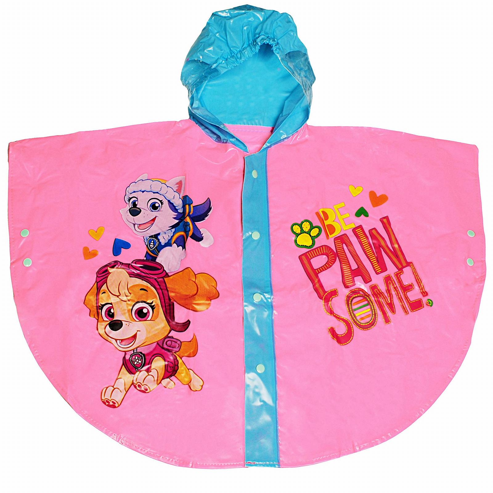 Дитячий плащ-пончо Paw Patrol Skye & Everest Розмір 128-146 Рожевий/різнокольоровий, фото №8 Дитячий плащ-пончо Paw Patrol Skye & Everest Розмір 128-146 Рожевий/різнокольоровий, фото №8