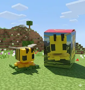 Фігурка Бджола Minecraft (Minecraft Bee) - McDonald's Happy Meal - Фото 1