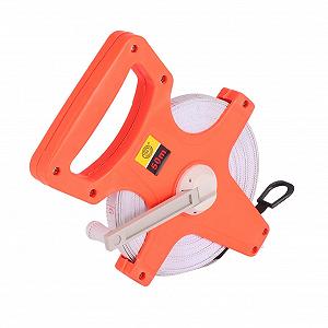 Рулетка з ручкою KITANDOVE, сталева рама, скловолоконна стрічка для будівництва - Фото 1