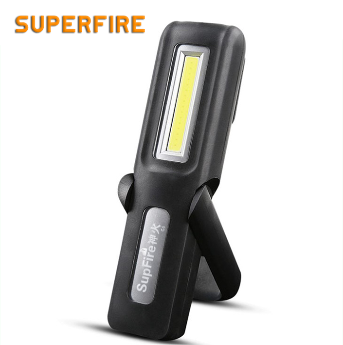 Фонарик багатофункціональний акумулятор на магніті G6 SuperFire 140 Lumen IP43, фото №1