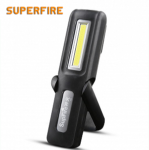 Фонарик багатофункціональний акумулятор на магніті G6 SuperFire 140 Lumen IP43 - Фото 1