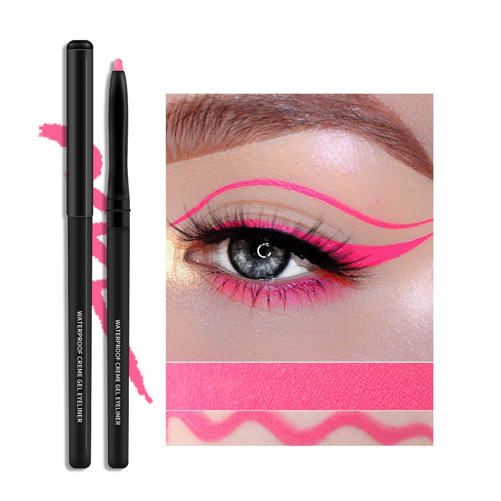 Олівець-підводка HUALONG Pockets Шимер водостійка дзеркальна, фото №2