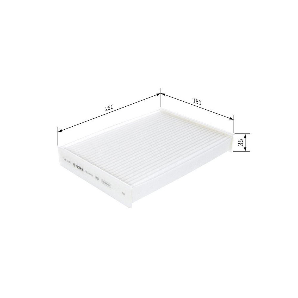 Фільтр салону BOSCH 1 987 435 010 для NISSAN RENAULT DACIA, фото №1 Фільтр салону BOSCH 1 987 435 010 для NISSAN RENAULT DACIA, фото №1