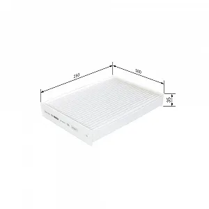 Фильтр салона BOSCH 1 987 435 010 для NISSAN RENAULT DACIA - Фото 1