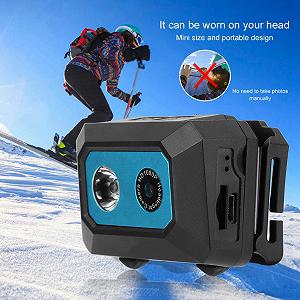 Екшн-камера Sports Super HD 1080P DV Head Mounted DVR Recorder Чорний Синій synthetic.ua - Фото 1