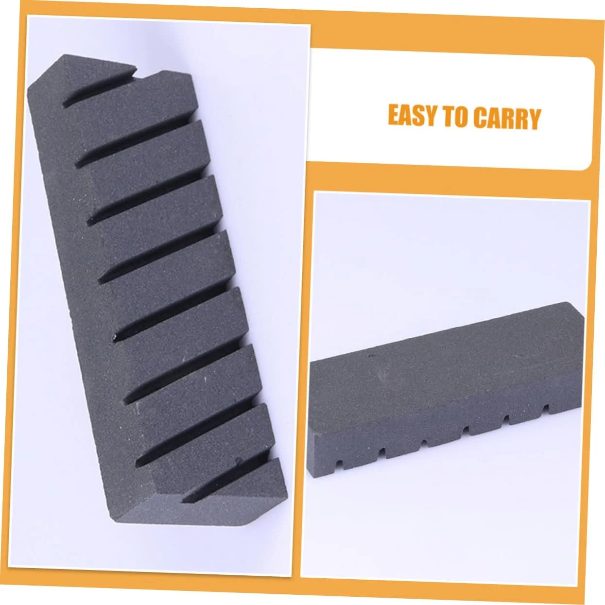 Точильный камень TOYANDONA из карбида кремния портативный с ручкой, фото №3