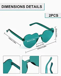 Сонцезахисні Окуляри Форми Серця synthetic.ua - Фото 1