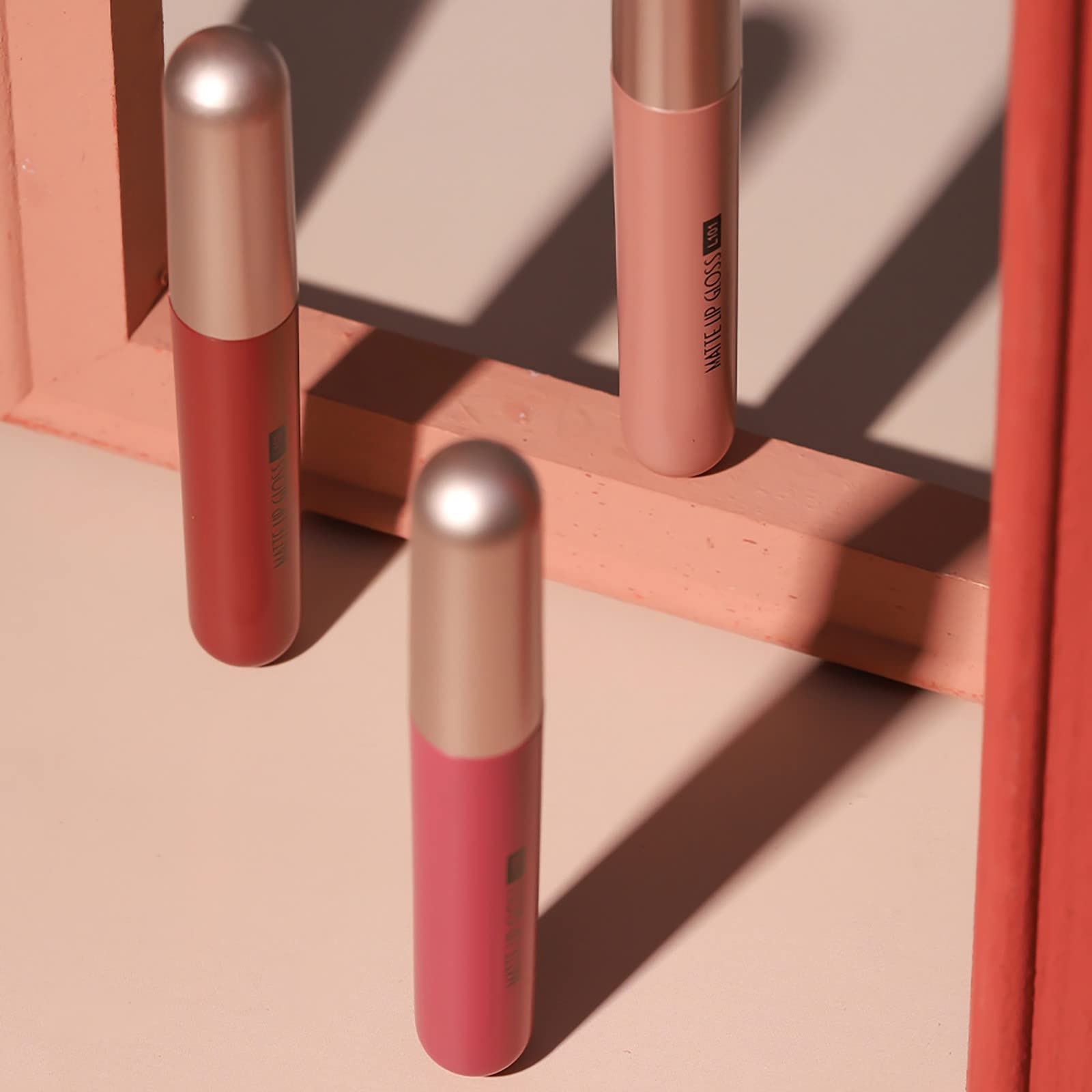 Блиск для губ Набір Прозорий Оксамитовий Стійкий Зволожуючий, фото №3