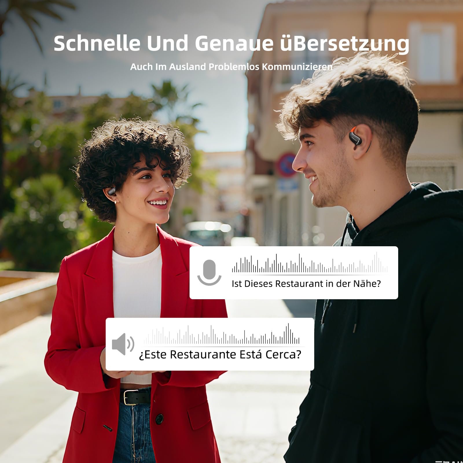 Навушники-перекладач AI NE36 з підтримкою 135 мов, 4 режими перекладу з додатком, фото №3 Навушники-перекладач AI NE36 з підтримкою 135 мов, 4 режими перекладу з додатком, фото №3