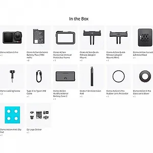 Екшн-камера DJI Osmo Action 5 Pro Adventure Combo / 360° / 40Мп / 4К  / 120fps / Wi-Fi / Bluetooth / Вологозахищена / Чорна - Фото 1