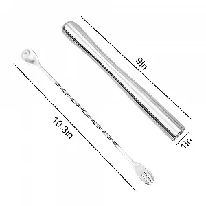 Коктейльний товкач RUCUDIM з нержавіючої сталі synthetic.ua - Фото 1