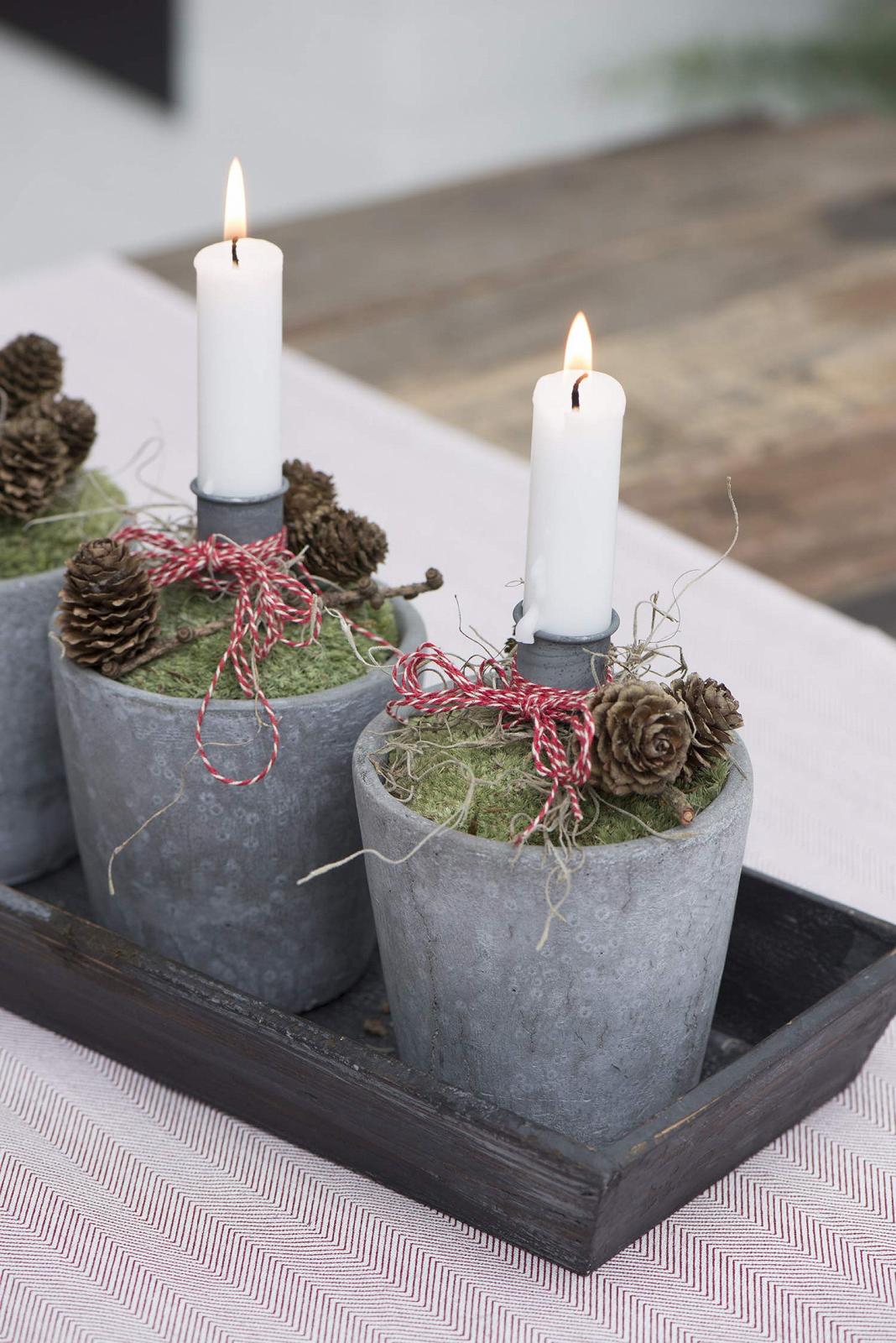 Подсвечник LS-LebenStil Шебби Серый 8 см Металлический Шип, фото №6 Подсвечник LS-LebenStil Шебби Серый 8 см Металлический Шип, фото №6