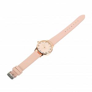 Кварцовий годинник Healvian Ремінець Аналоговий Кварц для Дівчат Жіночий Великий Цифровий Рожевий - Фото 1