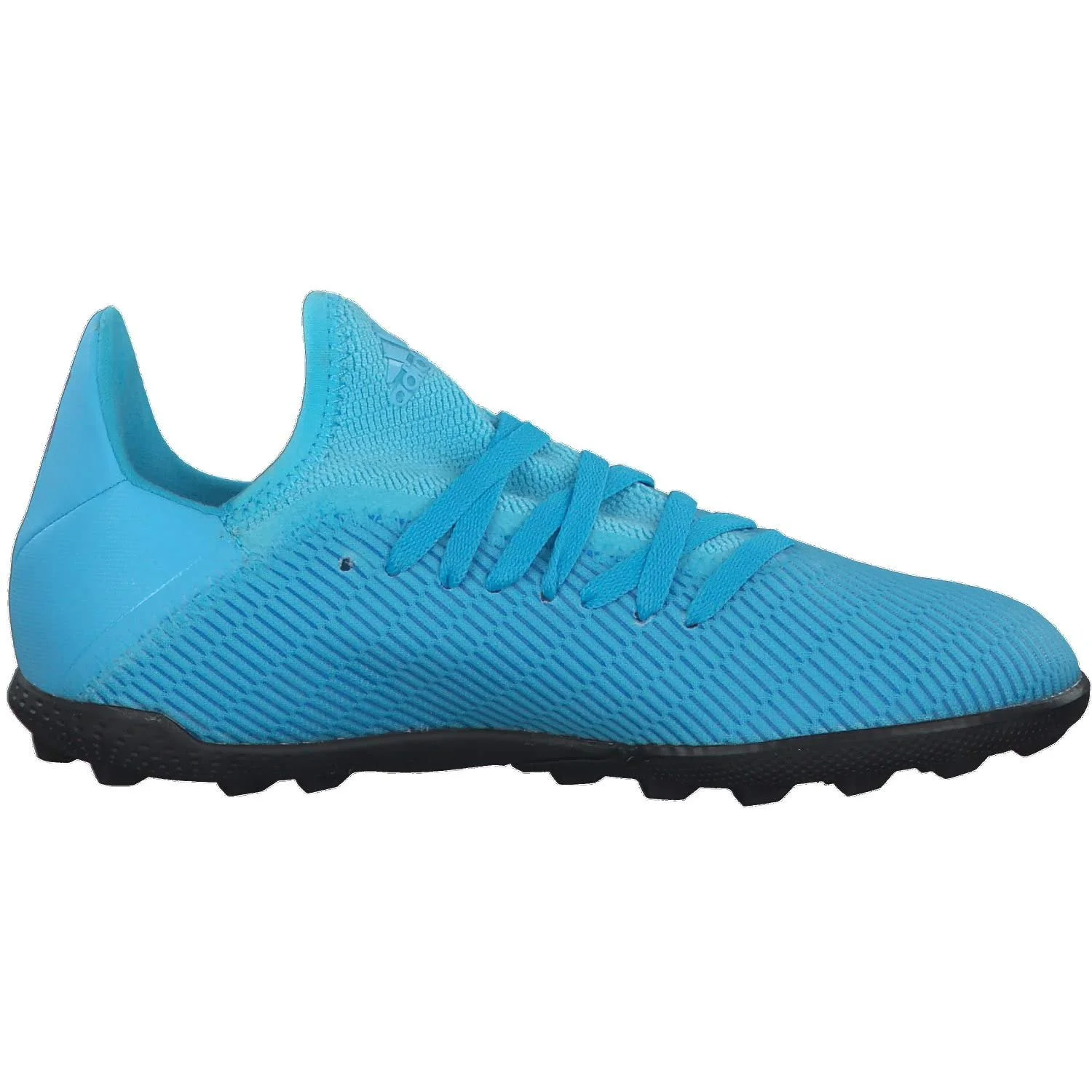 Футбольні бутси adidas X 19.3 Tf J блакитного кольору, фото №8