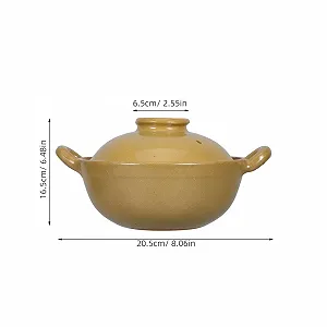 Кастрюля TIDTALEO керамическая многофункциональная с двойными ручками synthetic.ua - Фото 1