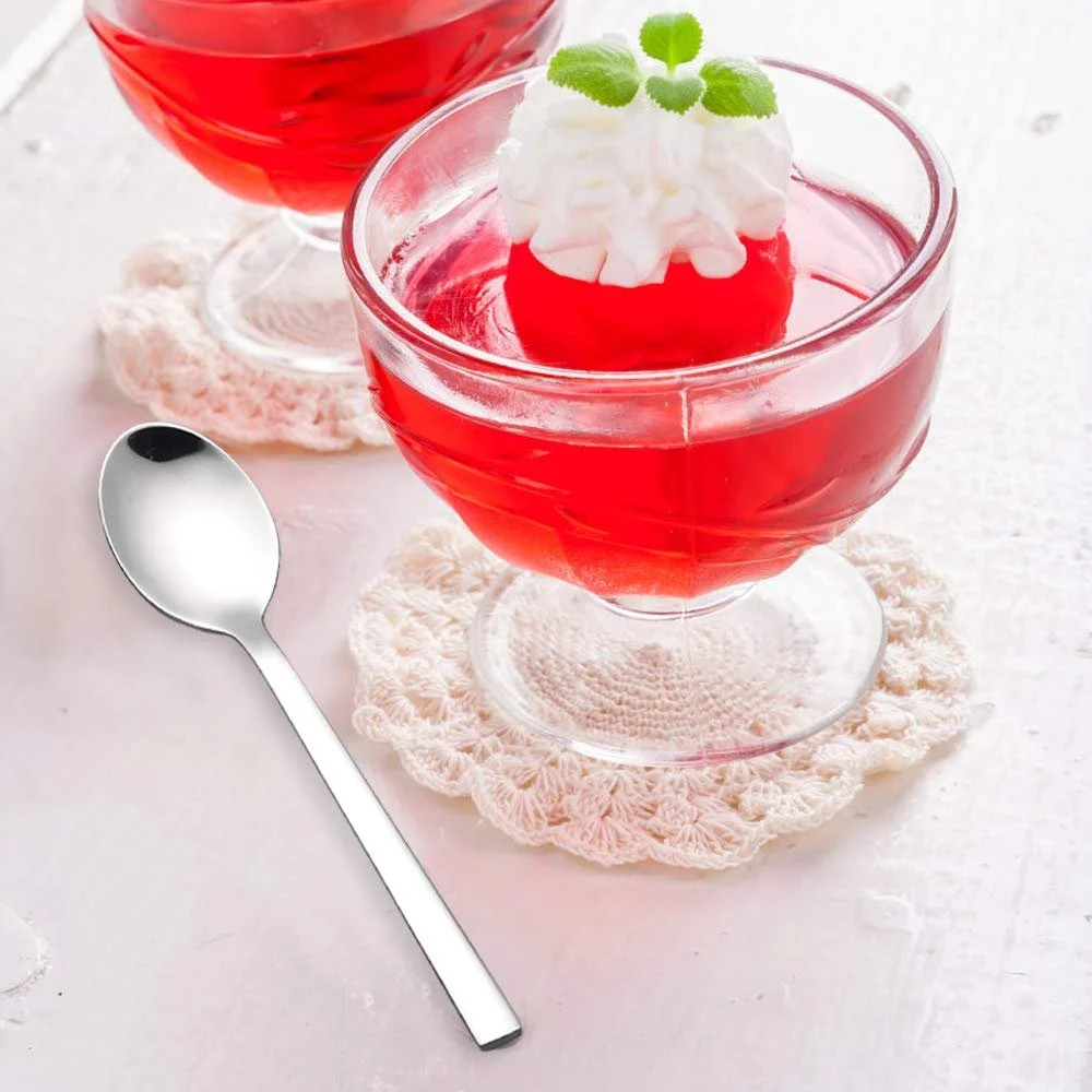 Ложки чайні Cadine, 12 штук, нержавіюча сталь, маленькі десертні ложки, фото №5