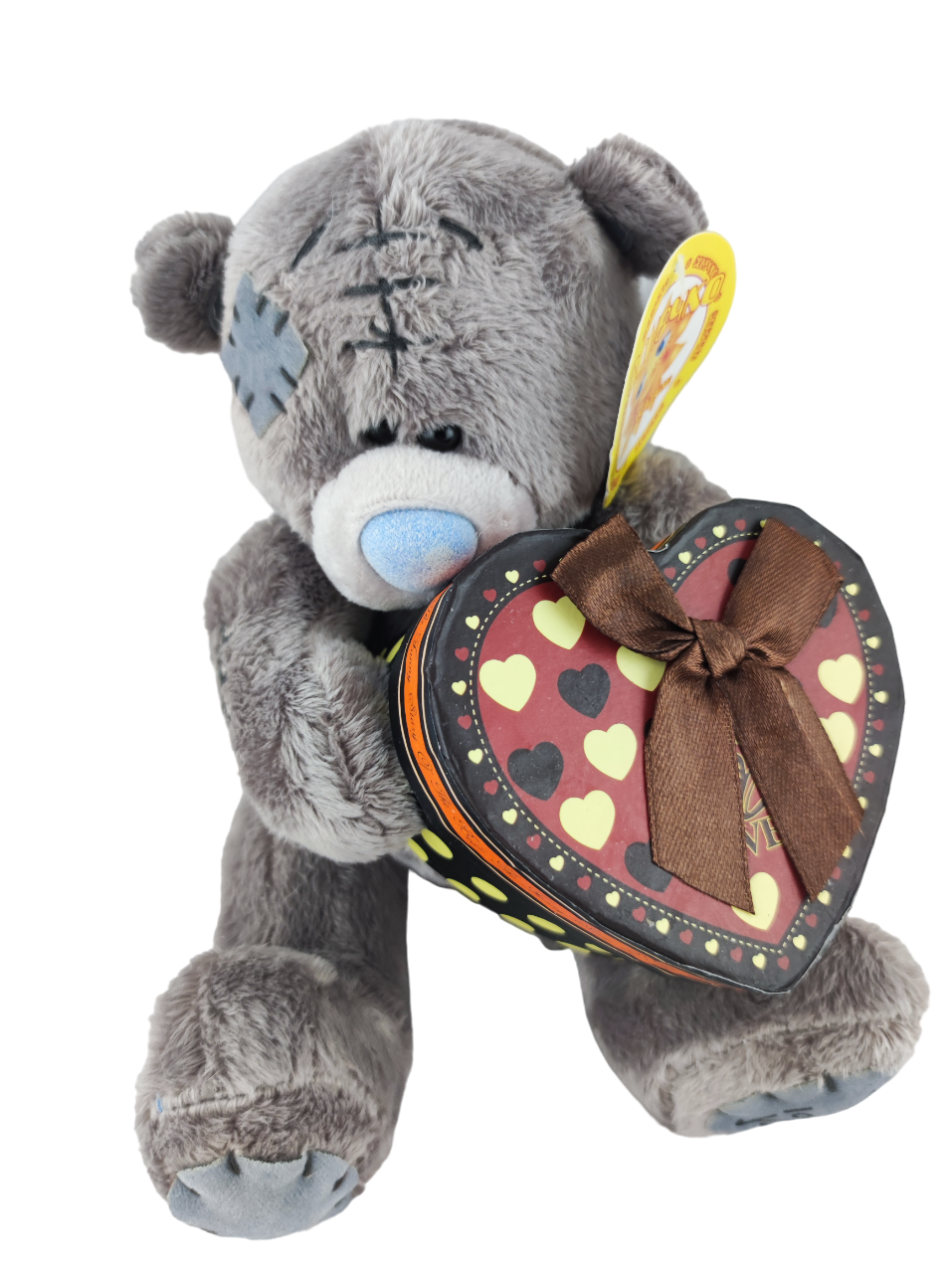 Мягкая игрушка Мишка Тедди с подарочной коробкой коричневое Сердечко 20см 159584, фото №1 Мягкая игрушка Мишка Тедди с подарочной коробкой коричневое Сердечко 20см 159584, фото №1
