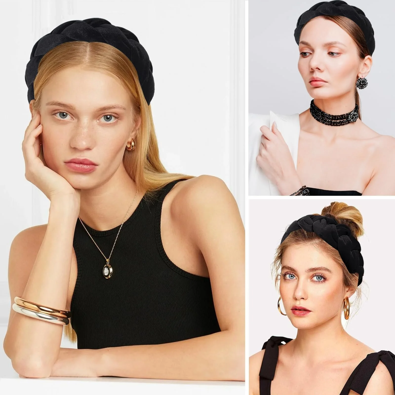 Обруч Оксамитовий Плетений, фото №5 Обруч Оксамитовий Плетений, фото №5