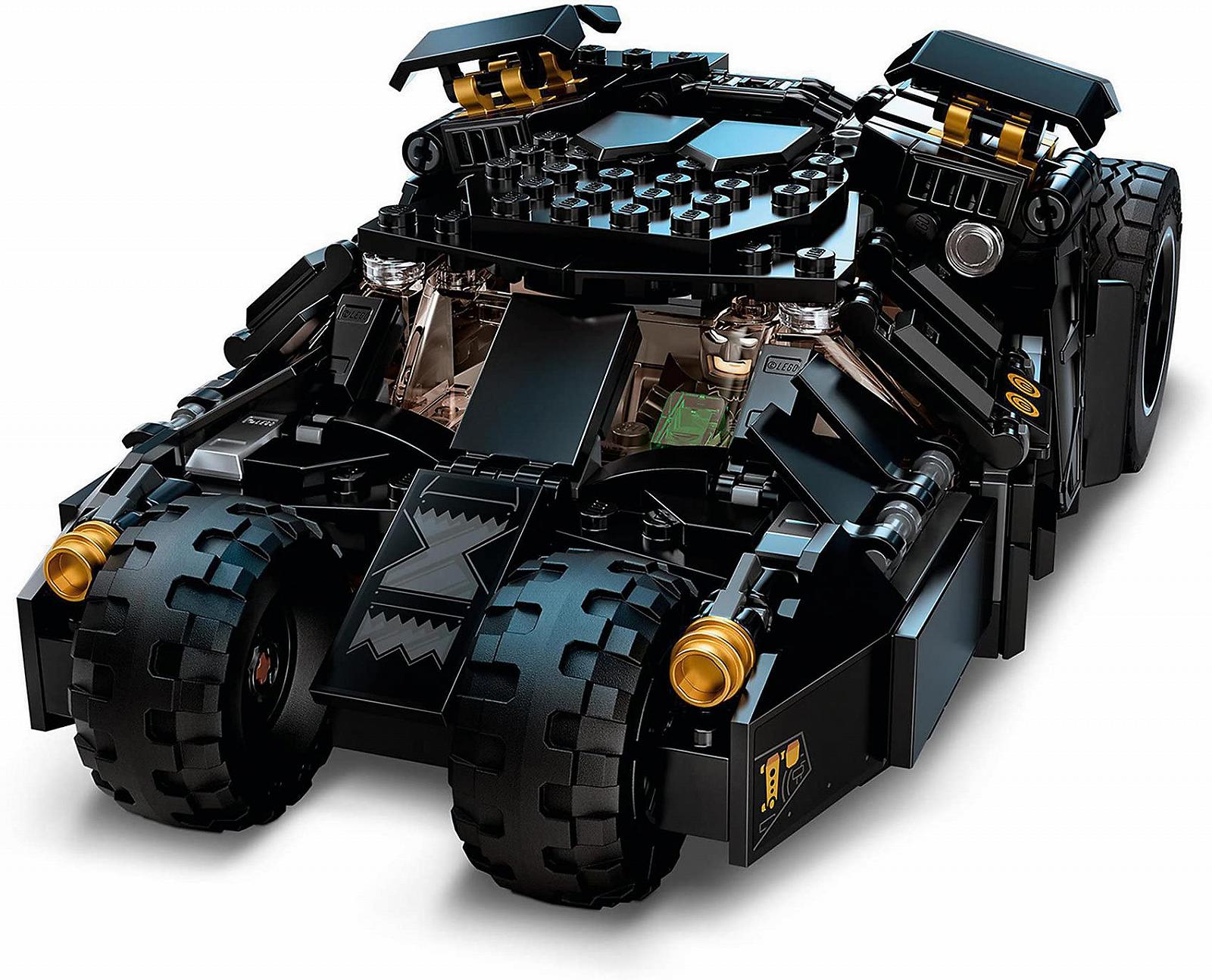 Конструктор LEGO 76239 DC Batman Super Heroes Batmobile Tumbler: Дуэль с Пугалом, Игрушечный автомобиль, Минифигурки Бэтмена и Пугала для детей от 8 лет, фото №3 Конструктор LEGO 76239 DC Batman Super Heroes Batmobile Tumbler: Дуэль с Пугалом, Игрушечный автомобиль, Минифигурки Бэтмена и Пугала для детей от 8 лет, фото №3