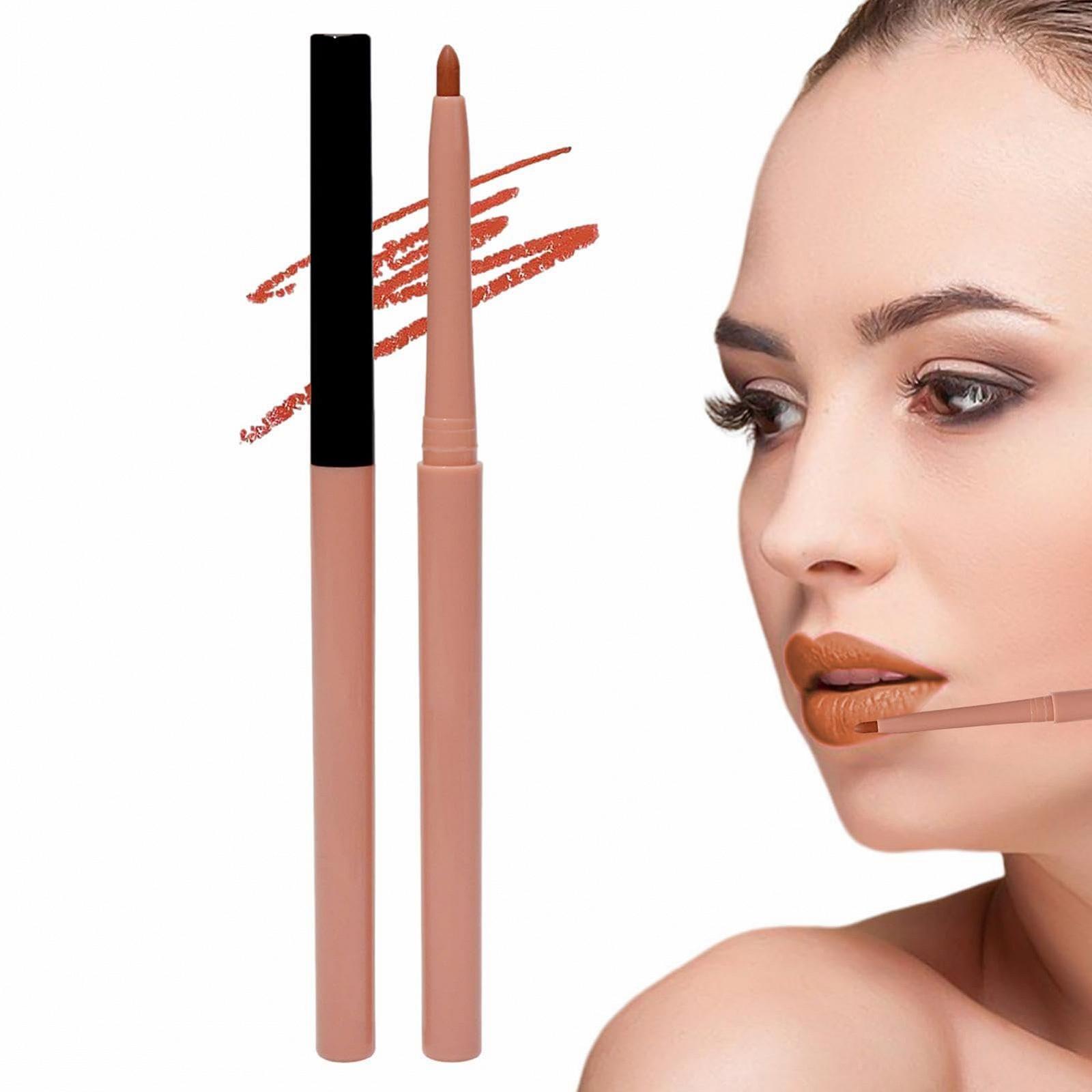Олівець для губ Pologmase Lip Filler Liner, кремовий, водостійкий, довготривалий, натуральний, м'який, не розмазується, викручується, не потребує точила, фото №7