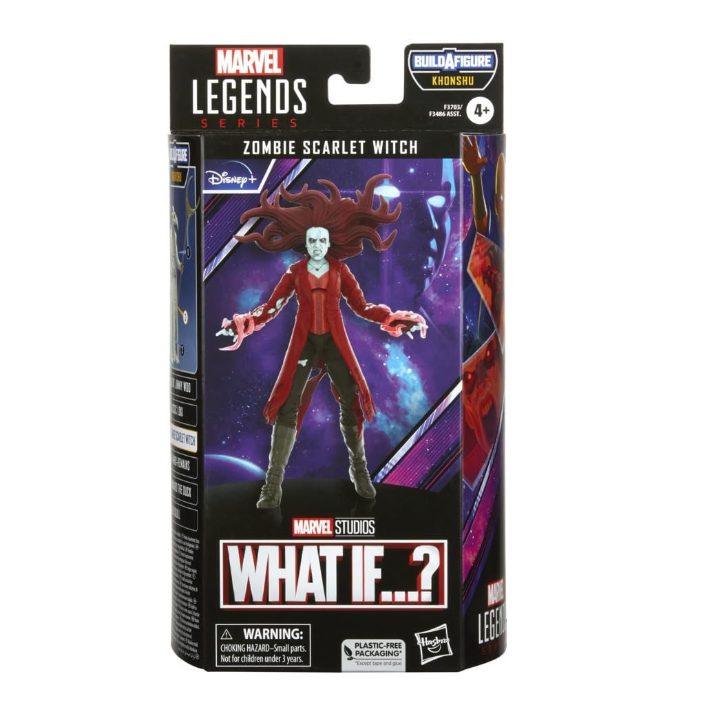Фігурка Zombie Scarlet Witch Marvel Legends 15 см, фото №2