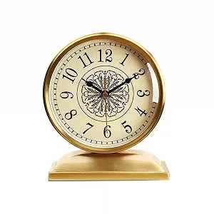 Купить Настольные часы Yixinzi-2024 Ретро, для гостиной, электронные, тихие, металлические - Фото 1 Настольные часы Yixinzi-2024 Ретро, для гостиной, электронные, тихие, металлические - Фото 1