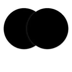 Килимок для мікрохвильової печі Multipurpose Silicone 12 Inch Non Stick Heat Resistant Black 2 шт. - Фото 1