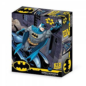 Купить Пазл Grandi Giochi DC Comics PUD01000 Batman and the Batmobile горизонтальный линзовый 500 элементов 3D упаковка - Фото 1 Пазл Grandi Giochi DC Comics PUD01000 Batman and the Batmobile горизонтальный линзовый 500 элементов 3D упаковка - Фото 1