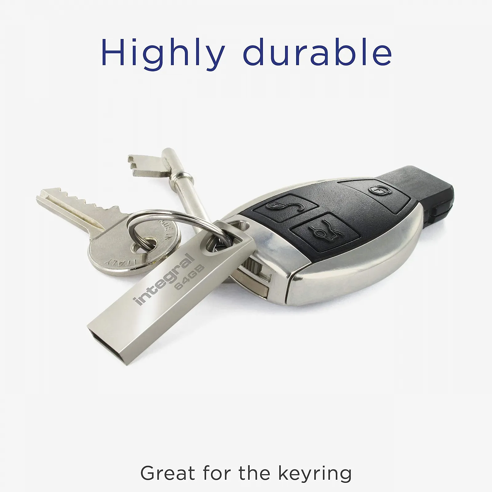 USB накопичувач Integral Arc 64GB USB 2.0 Metal Case, фото №3