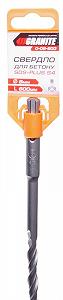 Свердло для бетону GRANITE SDS-PLUS S4 8х600 мм 0-08-600 synthetic.ua - Фото 1