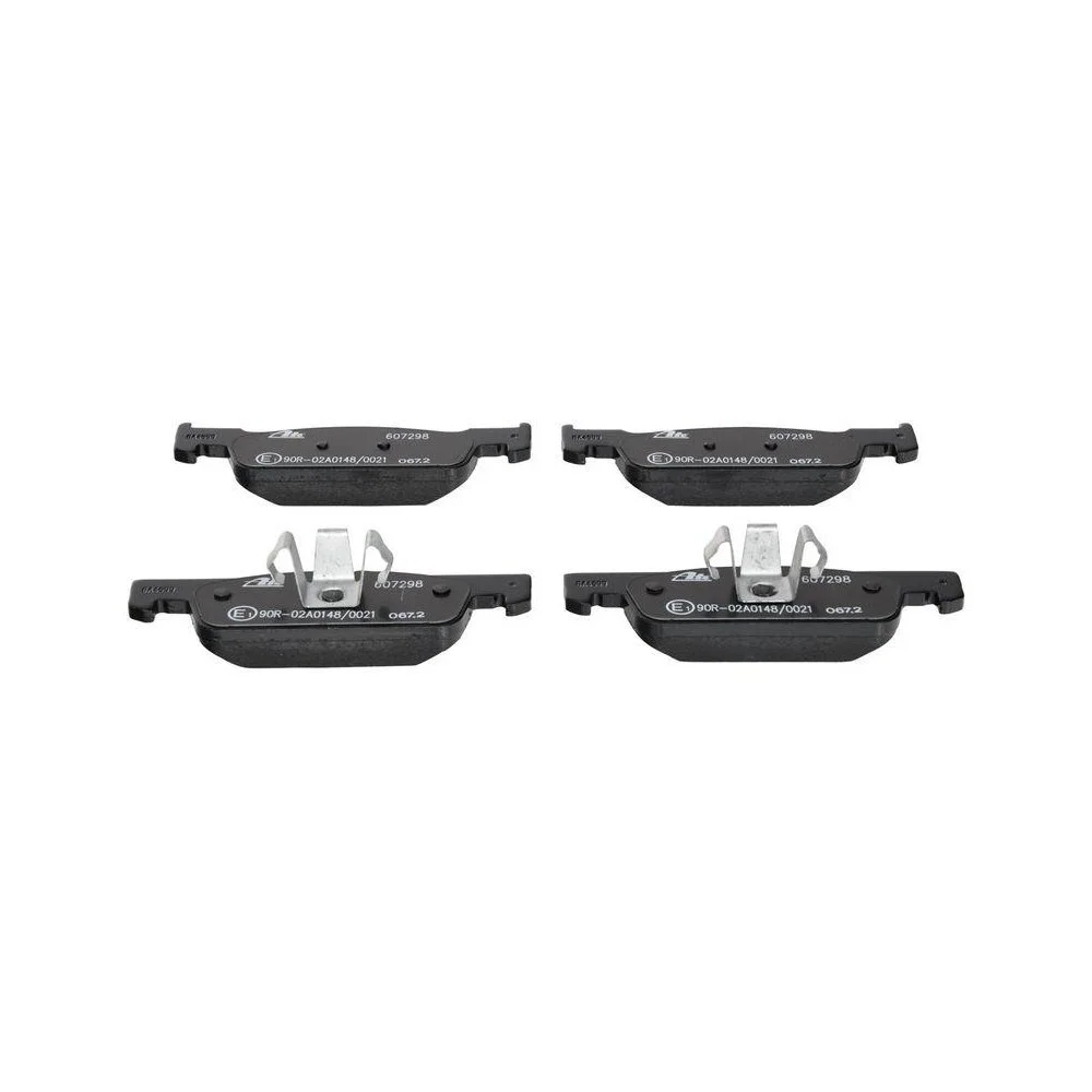 Комплект дисковых тормозных колодок ATE 13.0460-7298.2 для RENAULT DACIA SMART, фото №1