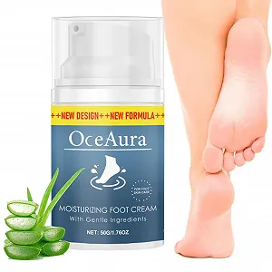 Крем для ног Увлажняющий От трещин с аллантоином, алоэ вера и глицерином 50 г - Фото 1