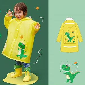 Детская дождевая куртка Однотонная Большие размеры Ветрозащитная переходная куртка Для дождливой и грязной погоды synthetic.ua - Фото 1