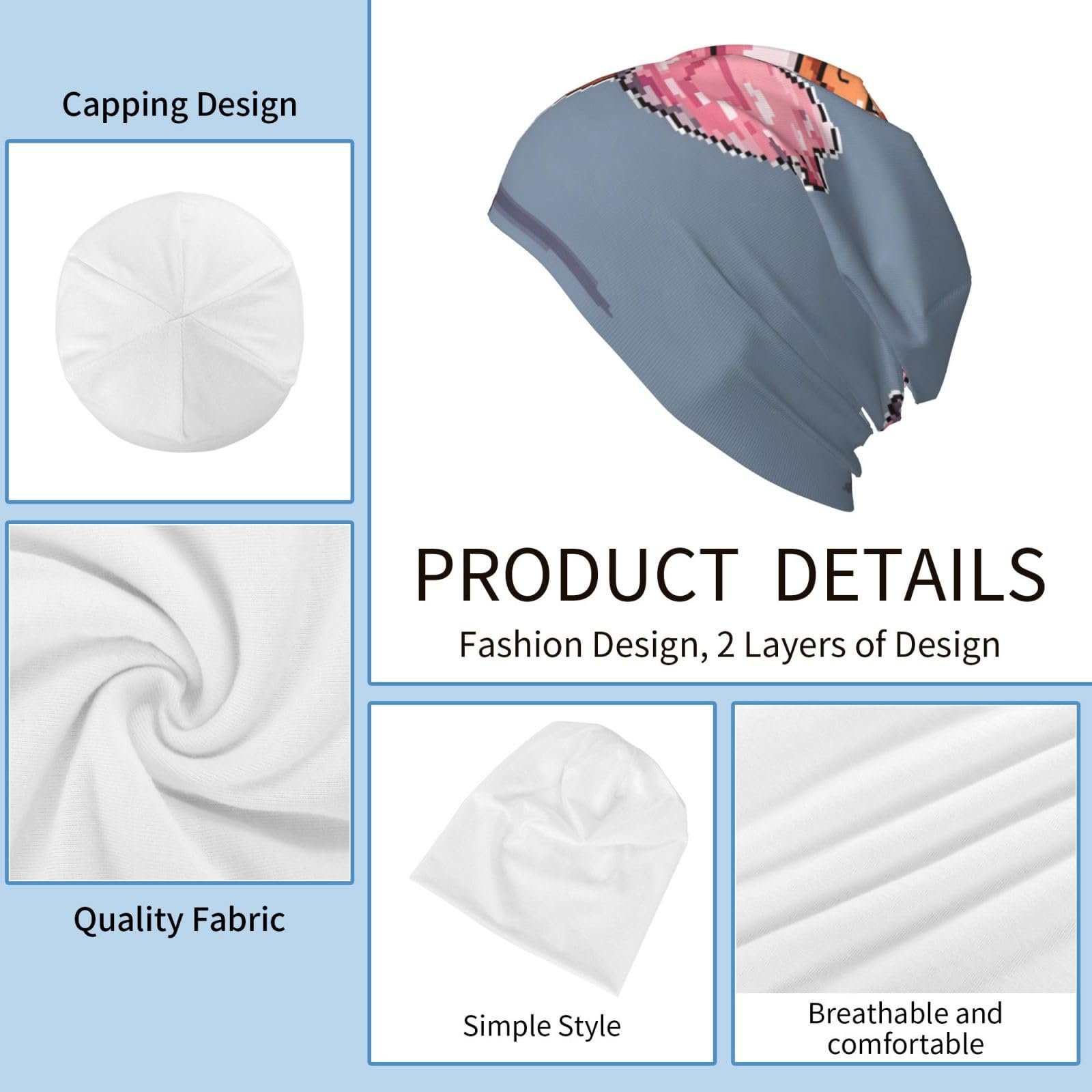 В'язана шапка YYHWHJDE Маленька балерина, фото №5 В'язана шапка YYHWHJDE Маленька балерина, фото №5