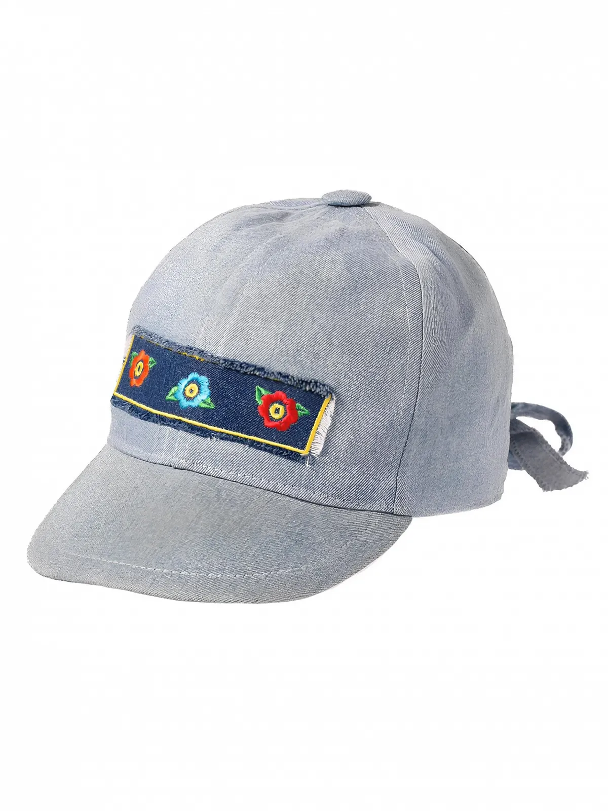 Кепка Riki Browns Girls Blue Jeans Хлопковая Vintage Visor Made in Italy, фото №1