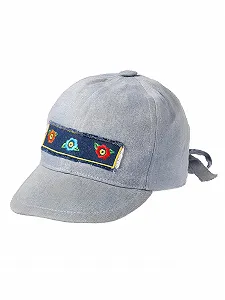 Кепка Riki Browns Girls Blue Jeans Хлопковая Vintage Visor Made in Italy - Фото 1