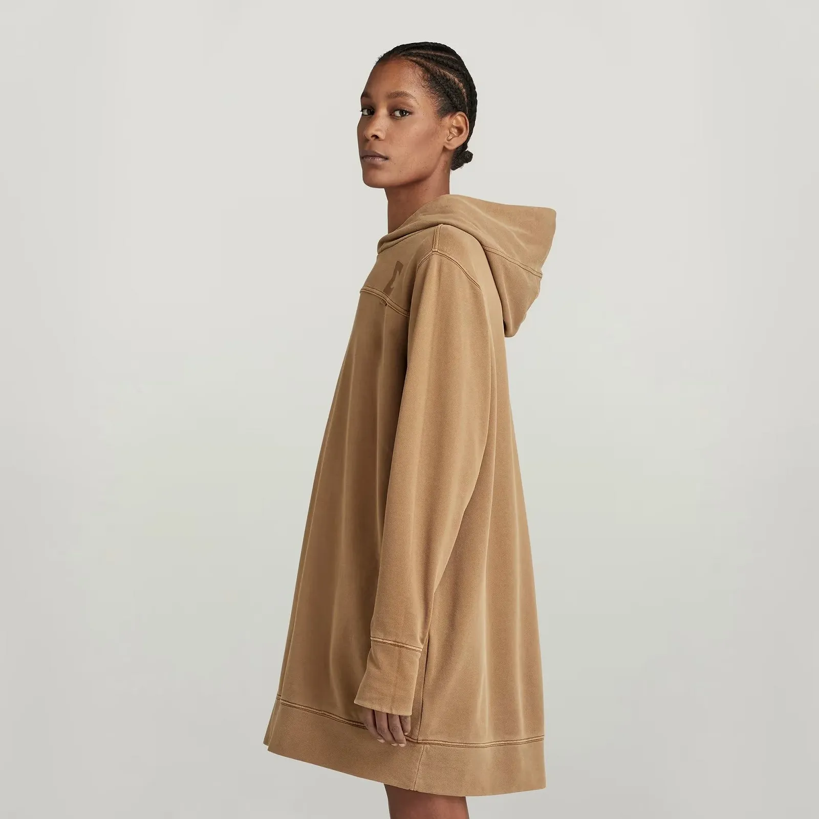Женское платье G-Star RAW Gamma Sigma Loose Hooded Sweat Dress - S, фото №2