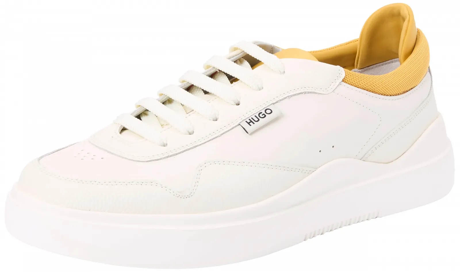 Кросівки HUGO Blake Tenn Шкіряні На Шнурівці З Кольоровими Деталями, фото №1 Кросівки HUGO Blake Tenn Шкіряні На Шнурівці З Кольоровими Деталями, фото №1