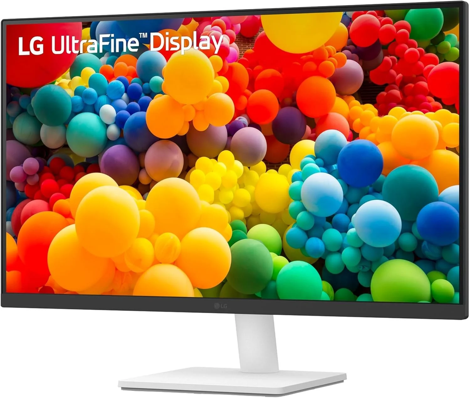 Монітор 27" LG 27US500-W 4K Ultra HD IPS 60 Гц Білий, фото №3