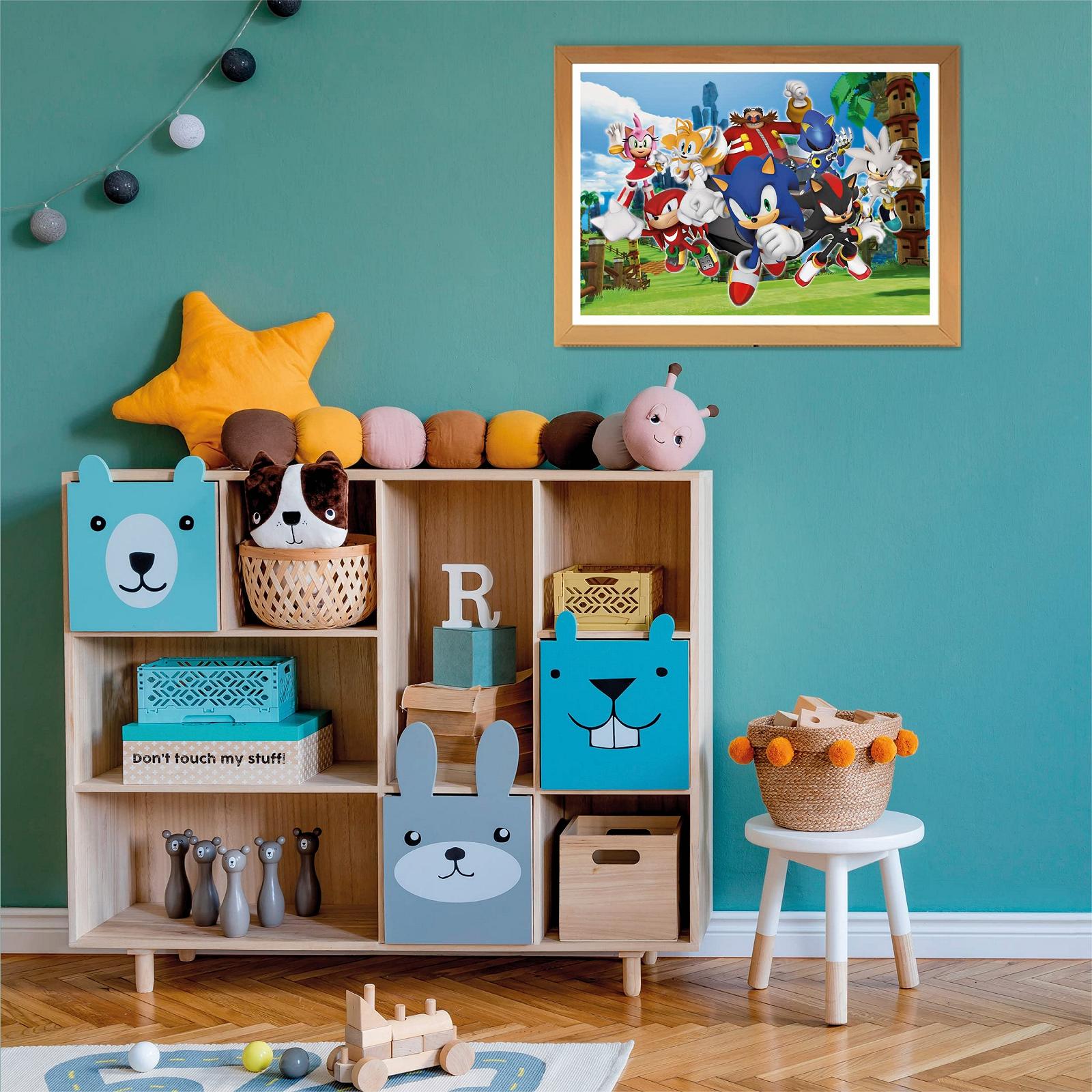 Пазл Clementoni Supercolour 27159 Sonic 104 элемента разноцветный, фото №5