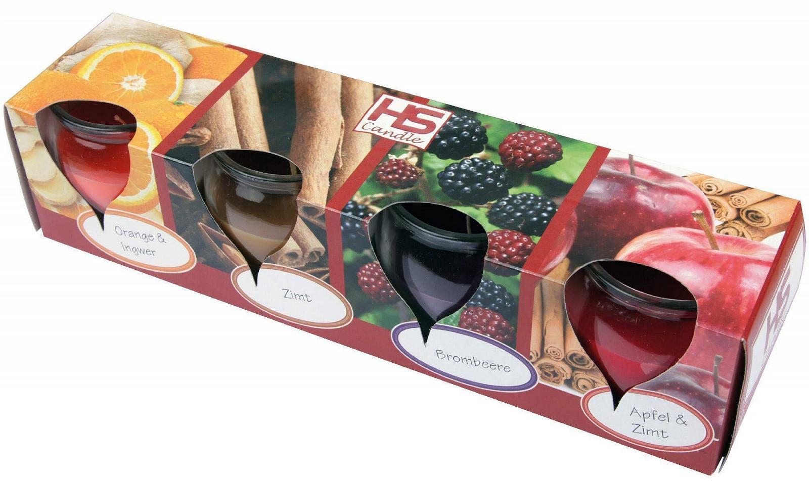 Свічка HS Candle ароматичні із відбором у пакунку 12 шт., фото №6