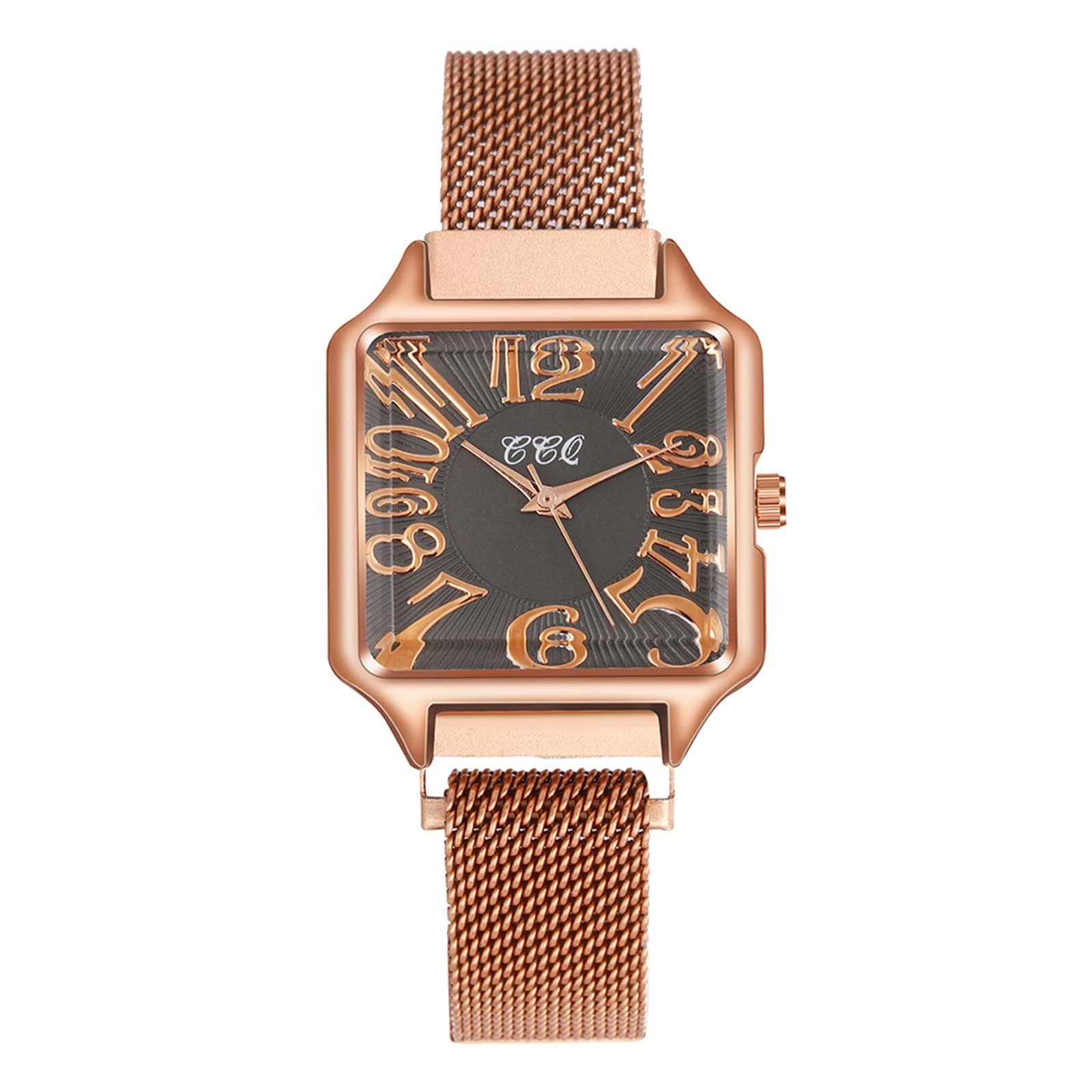Женские аналоговые кварцевые часы Generisch с сетчатым ремешком, фото №5 Женские аналоговые кварцевые часы Generisch с сетчатым ремешком, фото №5