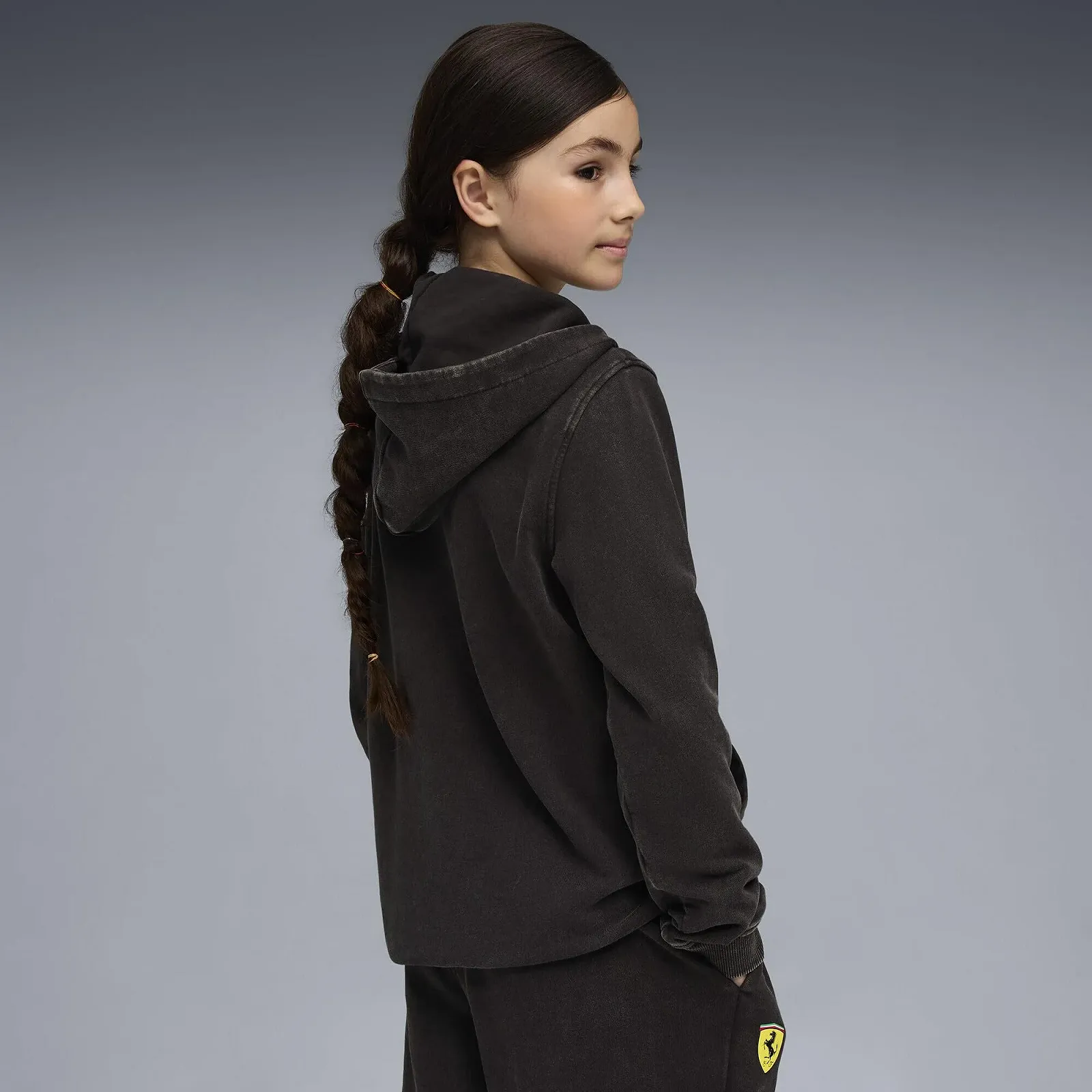 Куртка з капюшоном PUMA Youth Scuderia Ferrari Sportswear, фото №4