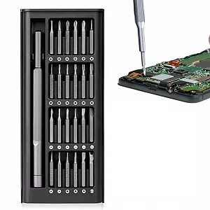 Набір прецизійних викруток 24-в-1 Магнітний для ремонту електроніки - Фото 1