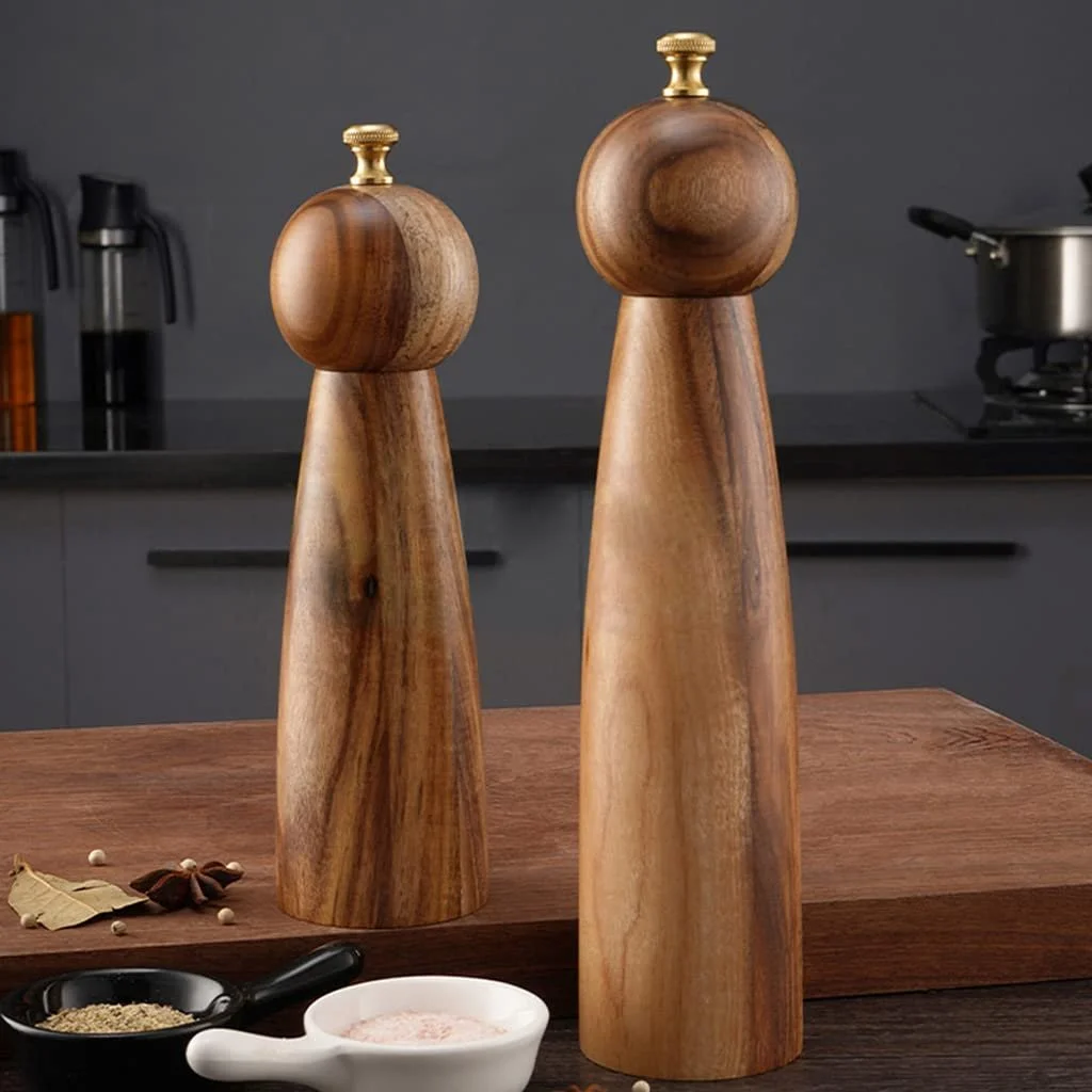 Ручний Млин Дерево Регульована 6" 8" 10", фото №6