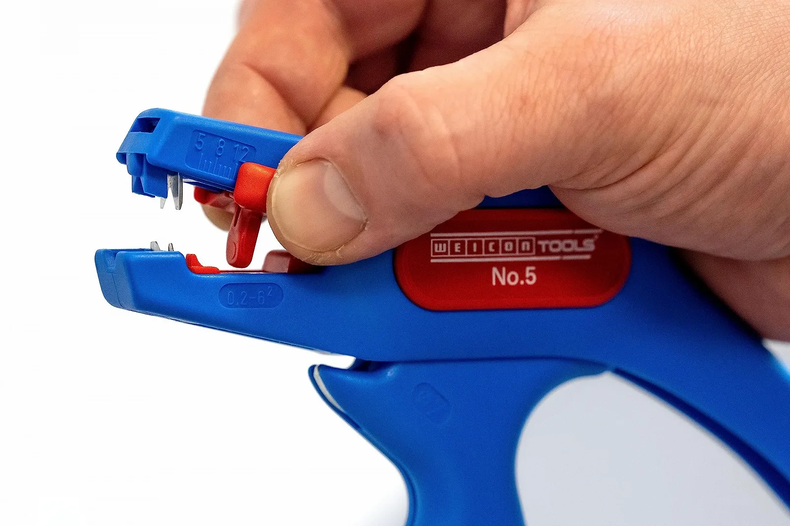 Набор автоматических стрипперов WEICON Tools No. 5 0.2 - 6.0 мм² 2 шт, фото №3