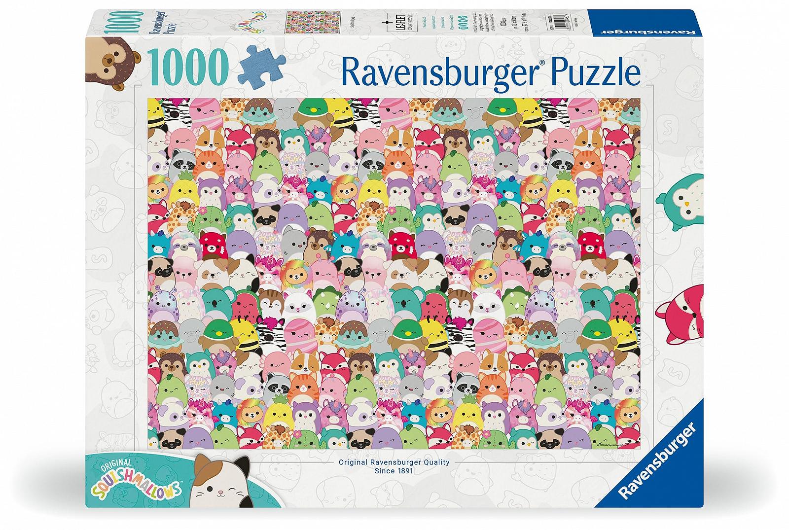 Пазл Ravensburger 12000746 Squishmallows 1000 деталей, фото №2