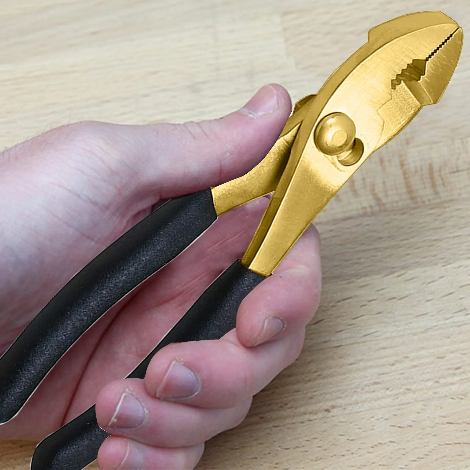 Плоскогубцы комбинированные WEDO 6 дюймов, 150 мм, эргономичная рукоятка, универсальные, кусачки, инструмент для зачистки проводов, фото №6